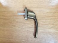 Meeth Fenstergriff mit Stift und Schrauben | Abschließbar | Bronze