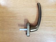 Meeth Fenstergriff | Dorn 35 mm mit Stift und Schrauben | Bronze