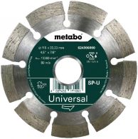 Metabo Diamanttrennscheibe Promotion 115x22,23 mm, Universal, segmentiert (624306000)