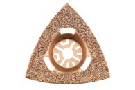 Metabo Dreieckschleifplatte Classic, Fugen und Spachtel, HM, 78 x 78 mm (626971000)