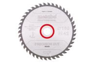 Metabo Kreissägeblatt HW/CT 160 x 20 x 2,2/1,4, Zähnezahl 42, Wechslezahn, Spanwinkel 15° (628072000)