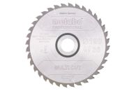 Metabo Kreissägeblatt HW/CT 190 x 30 x 2,2/1,4, Zähnezahl 36, Wechselzahn, Spanwinkel 5° (628075000)