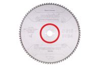 Metabo Kreissägeblatt HW/CT 315 x 30 x 2,4/1,8, Zähnezahl 84, Wechselzahn, Spanwinkel 5° neg. (628225000)
