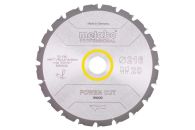 Metabo Kreissägeblatt HW/CT 216 x 30 x 2,4/1,8, Zähnezahl 20, Wechselzahn, Spanwinkel 5° neg. (628230000)