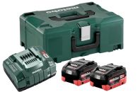 Metabo Basic-Set 2 x LiHD 8,0 Ah ASC Ultra + ML (685131000)