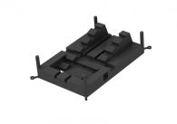 Megawood FIX STEP Standardplattefür einfache UK 40 x 60 mm