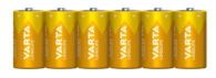 Batterie Longlife C 6er Varta im Folienpack