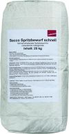 REDSTONE Secco Feuchtesanierung Spritzbewurf Schnellaushärtung - 25 Kg