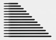 Rockwool Dämmstoffhalter Schaft 300 Stück