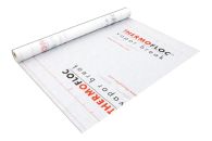 Seppele THERMOFLOC Dampfbremsvlies weiß mit rotem Aufdruck - 50 x 1,5 Meter