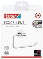 tesa Toilettenrollenhalter Exxcellent tesa, ohne Deckel, WD-ACC-K