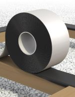 GartenLand Abdeckband für Holz Unterkonstruktion Craftwood Einseitig Selbstklebend Witterungs- und UV-Beständig - 20 m