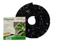 GartenLand Terrassenpads Granulatrolle 8x77x2300 mm zum Höhenausgleich