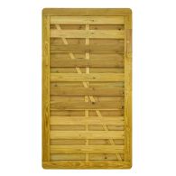 NA-LOG Tor VARIO gerade 100x180 cm Holzzaun Kiefer PEFC KDI Grün massiver Rahmen 44x88 mm sehr stabil