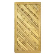 NA-LOG Tor Diagonalzaun VARIO gerade 100x180 cm Holzzaun Kiefer PEFC KDI Grün massiver Rahmen 44x88 mm sehr stabil