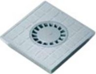 VOLFI Kunststoff-Einlauf begehbar mit Geruchverschluss DP-KG 285/285 für DP-FS oder DP-RR