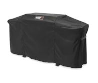 Weber Premium Abdeckhaube schwarz - atmungsaktiv, UV- und wasserabweisend