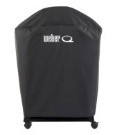 Weber Premium Abdeckhaube schwarz - atmungsaktiv, UV- und wasserabweisend