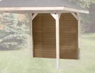 Weka Wandelement geschl. für Gartenoase 651 Gr. 3, 651 B Gr. 1, 651 D Gr. 2