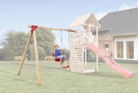 Weka Tabaluga Anbauschaukel mit 2 Schaukeln