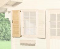 Weka Fensterladen 1-seitig für Fenster 84x113 cm (213, 149/177)