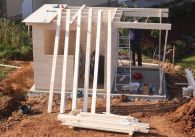 Zulage Montage für: Weka Terrassenüberdachung 672