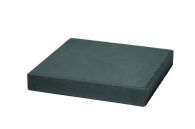 Weserwaben Trend-Line Pfeilerabdeckung Anthrazit glatt | 36,5x36,5x6 cm