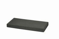 Weserwaben Trend-Line Abdeckstein, Anthrazit glatt | 38x19x4 cm