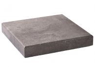 Weserwaben Trend-Line Pfeilerabdeckung Anthrazit nuanciert glatt | 36,5x36,5x6 cm