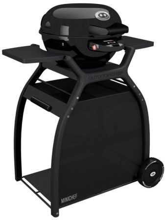 Outdoorchef Elektrogrill P-420 E Minichef, schwarz 78 x 53 x 43 cm 