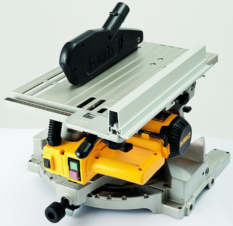 DeWalt Tisch-, Kapp- und Gehrungssäge,305mm D27113-QS (5035048332818)