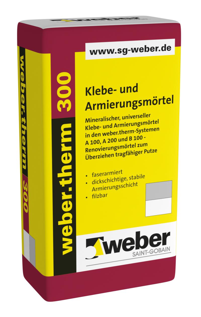 weber.therm 300 grau Mineralischer Klebe- und Armierungsmörtel 30 