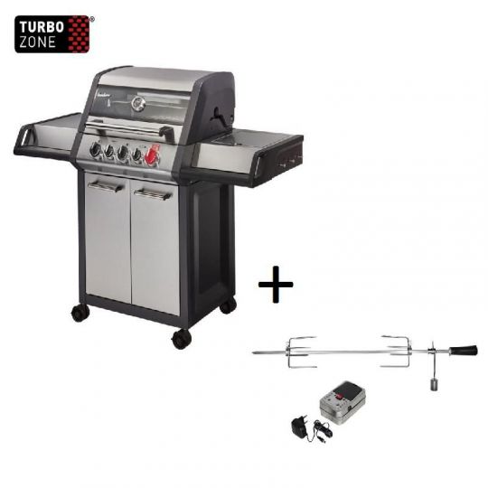 Enders Monroe Pro 3 Sik Turbo Preisvergleich Enders Gasgrill Monroe Pro 3 SIK Turbo inkl. Grillspieß (N185-00068)