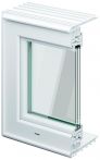 ACO Therm 3.0 Leibungskellerfenster Standard für Fertigteilwerk für Keller 900x750 mm