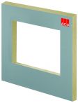 ACO Therm® Block Montageplatte 150x140x12,5 cm, Aussparung: 46x46 cm