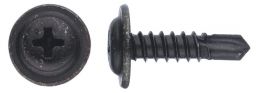 ACP Bohrschraube Kopf-Ø 11 mm Scheibenkopf Stahl schwarz verzinkt