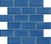 Agrob Buchtal Mosaik 5x10x0,65cm District denim blue 45555H
