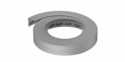 ALUJET Endmanschetten-Grau 100 mm breit (10 m)