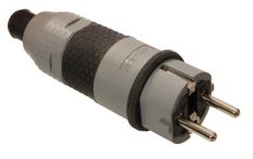 AS-Schwabe Stecker Schuko Ultra IP54 bis 3G2,5 mm²
