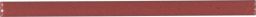 Bärwolf Bordüre 1,2 x 20 cm Uni-Color Red Pencil - B-950