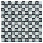 Bärwolf Mosaik 2,3 x 2,3 cm Oxo Platinum Black - GL-10026