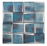 Bärwolf Mosaik 29,8 x 29,8 cm Retro oxid blue GL-18053