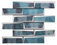 Bärwolf Mosaik 29,8 x 29,8 cm Retro oxid blue GL-18063