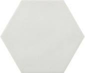 Bärwolf Bodenfliese Loft Hexagon Matt 17,3x15cm latte white matt R10B I KE-22102
