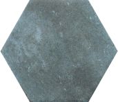 Bärwolf Bodenfliese Loft Hexagon Matt 17,3x15cm saphire blue matt R10B I KE-22114