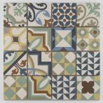 Bärwolf Mosaik 7,7 x 7,7 cm Patchwork Mix R9 - KEG-14071