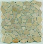 Bärwolf Mosaik 30 x 30 cm Crush Creme Marble R9 - RM-0008