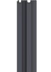VOX Lamellenpaneel Linerio L-LINE | Anthrazit | 265 x 12,2 x 2,1 cm