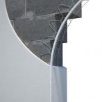 Bekaert WIDRA Drahteckwinkel APBK 2,95m für Bogen mit Kunststoffkante weiß