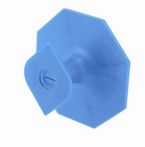 Kombiclip blau 3 + 4 mm (auch für Prik) - Paket á 250 Stück